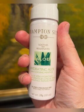 Hampton Sun Hydrating Aloe Continuous Mist 1 oz New Sealed